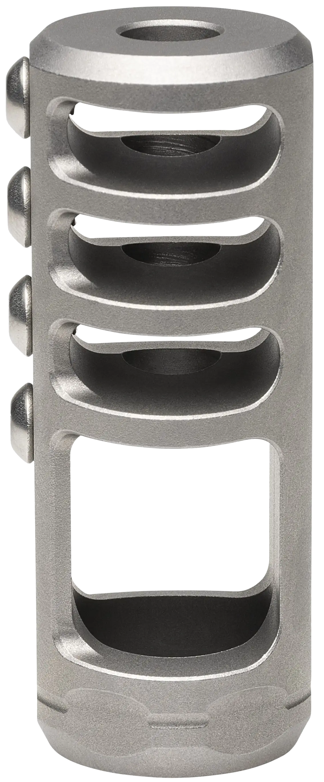 Browning Xeno Recoil Hawg 1/2"x28 Stainless Steel Matte Muzzle Device - 2.20" OAL