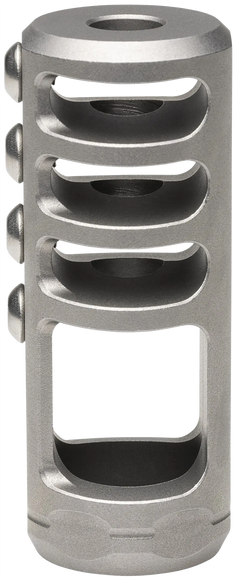 Browning Xeno Recoil Hawg 1/2"x28 Stainless Steel Matte Muzzle Device - 2.20" OAL