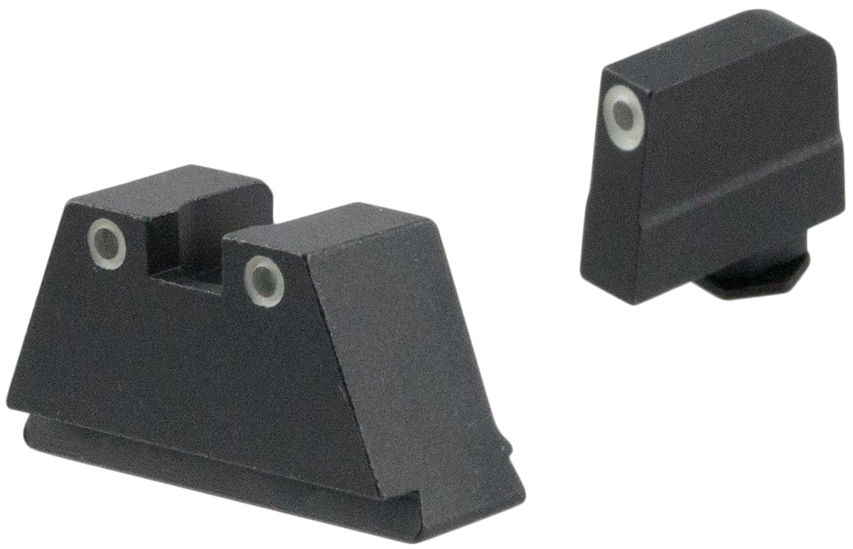 AmeriGlo GL349 3XL Tall Optic-Compatible Tritium Sight Set for Glock