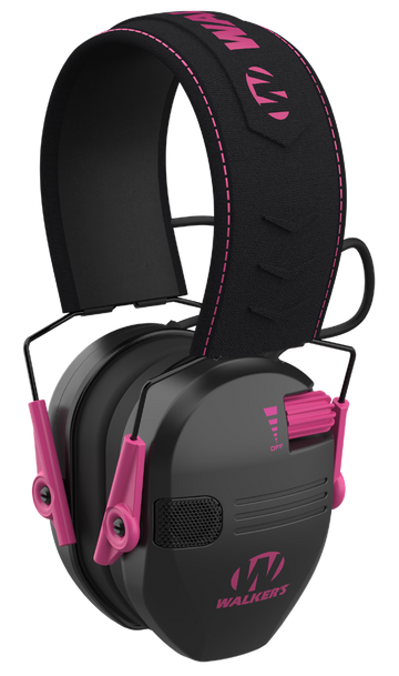 Walkers Game Ear Razor Compact Electronic Muff 23 dB Youth/Women's - Pink