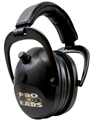 Pro Ears Gold II 26 Electronic Muff 26 dB Over the Head Black/Gold