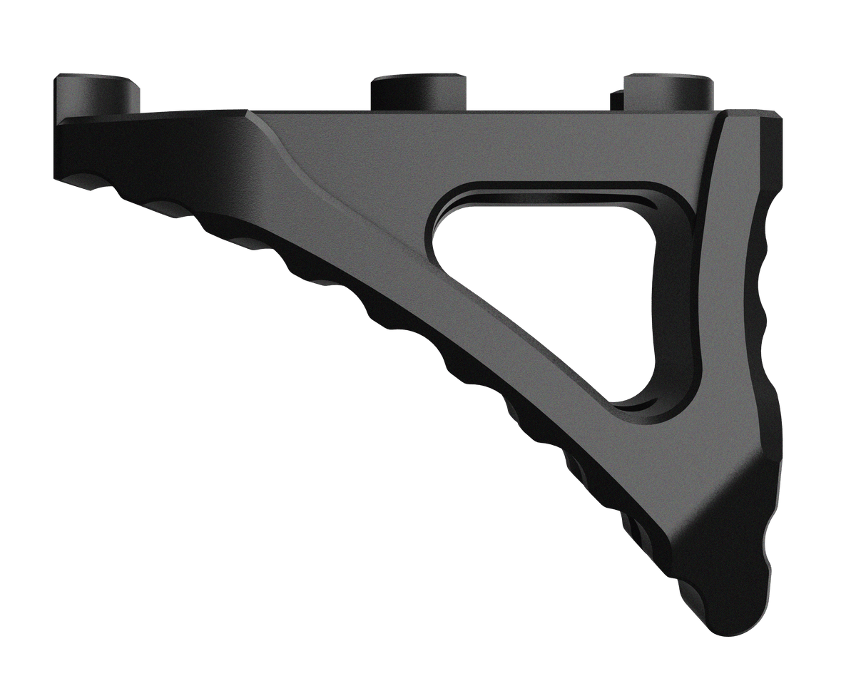 Rise Armament RA030BLK Micro Hand Stop Skeletonized Black Aluminum for M-LOK Handguard
