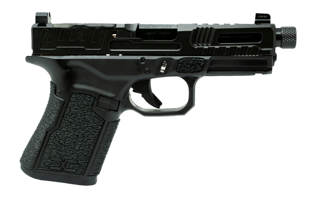 Faxon Firearms FX-19 Hellfire Gen 2 9mm Luger 4" 15+1 Semi-Auto Pistol - Threaded Barrel