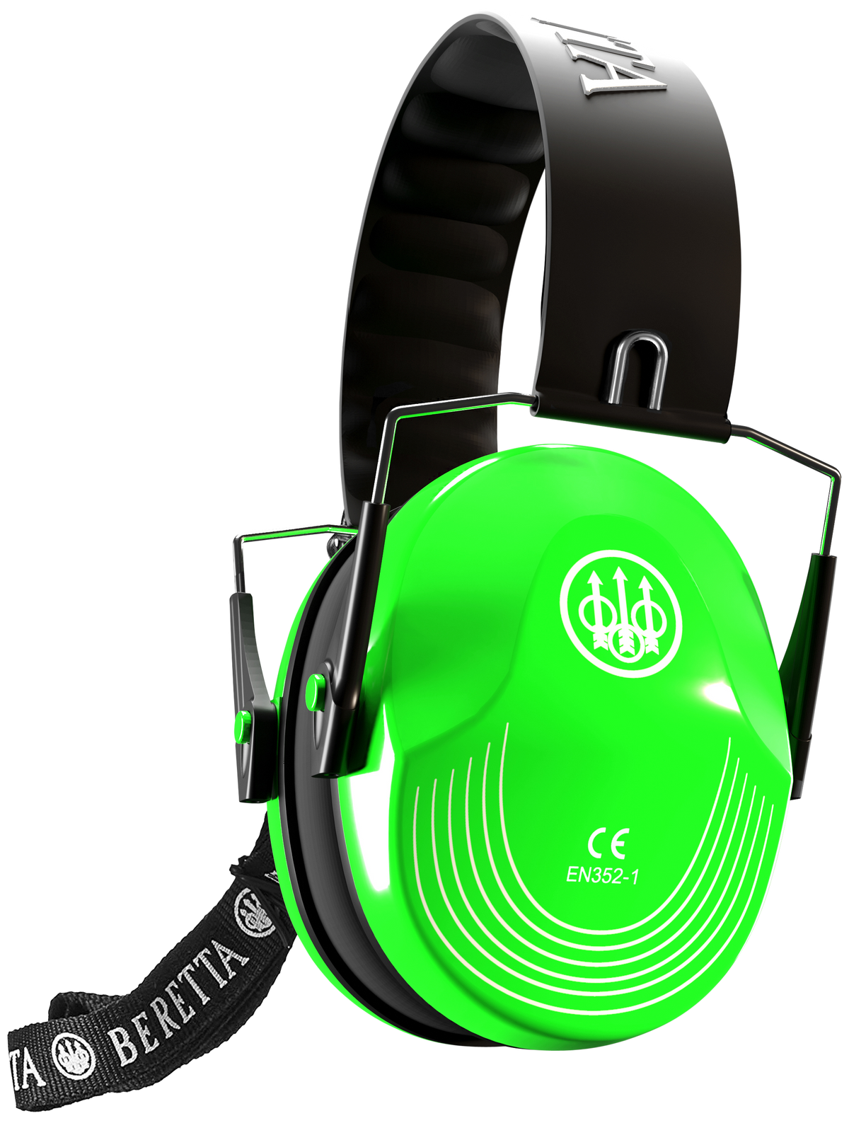 Beretta Safety Pro Earmuff 25 dB Florescent Green/Black