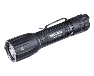 Nextorch TA30C-MAX Tactical Flashlight Black 3000 Lumens 390 Meters Beam Distance
