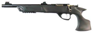 Crickett KSA793 Adult Pistol 22 WMR 10.50" Threaded 1-Rd Bolt Action Pistol - Blued/Black Synthetic