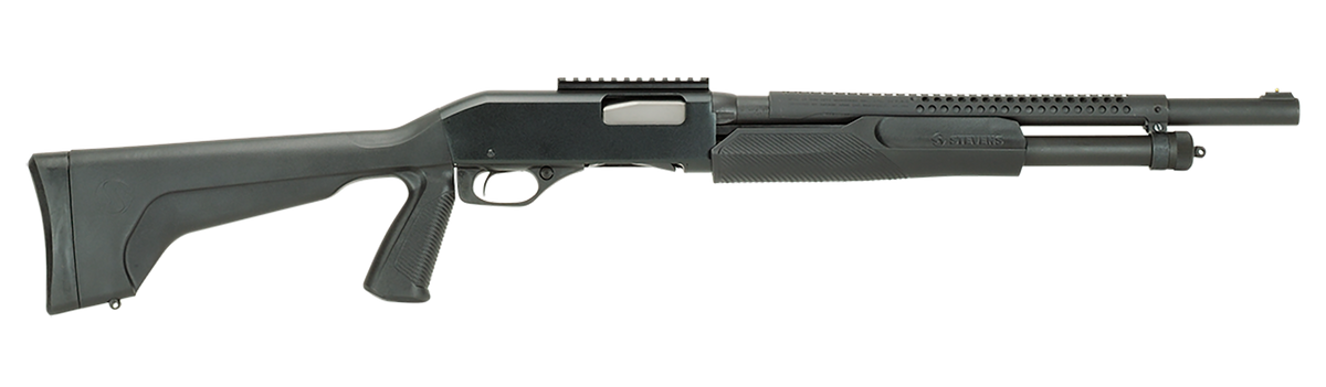 Stevens 320 Security 12 Gauge 3in 5+1 18.50in Pistol Grip Pump Shotgun
