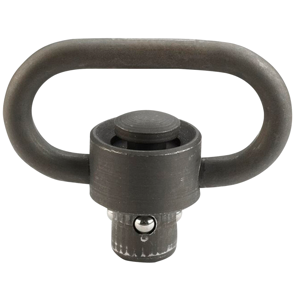 Blackhawk Heavy Duty Push Button Sling Swivel Black Phosphate Steel QD