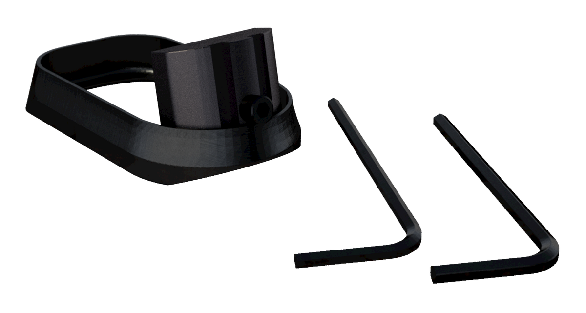 Rival Arms RA70G211A Two Piece Magwell Aluminum Anodized Black - Glock 19 Gen4