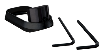 Rival Arms RA70G211A Two Piece Magwell Aluminum Anodized Black - Glock 19 Gen4