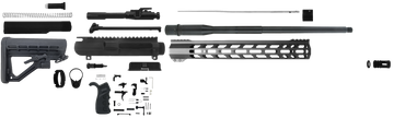 TacFire AR-10 Build Kit 308 Win 20" Black Nitride 5/8x24 Semi-Auto