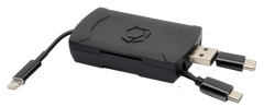 Stealth Cam STCQMCR 4-in-1 SD Card Reader - Black