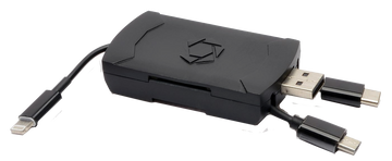 Stealth Cam STCQMCR 4-in-1 SD Card Reader - Black