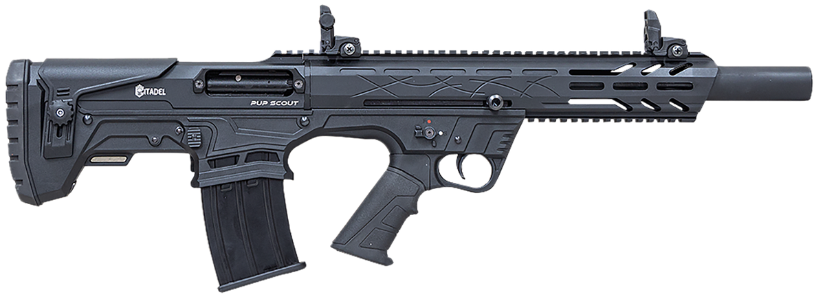 Citadel Pup Scout 12 Gauge 18.5" 5+1 3" Semi-Auto Bullpup Shotgun
