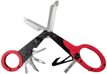 S.O.G ParaShears 3Cr13MoV Stainless Steel 11-Tool Multi-Tool - Red
