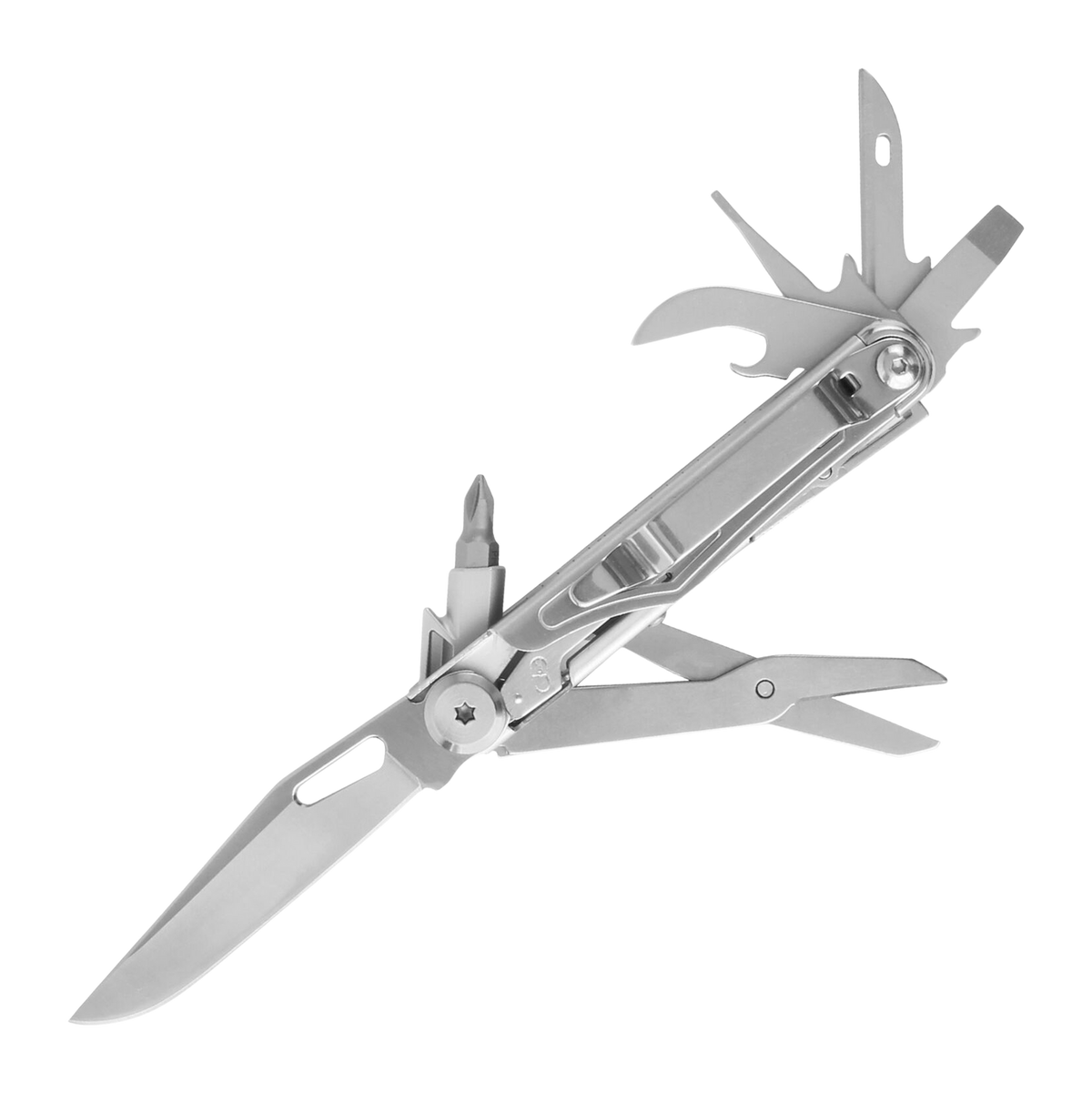 S&W Pepper Spray CAMP UZI-PTL-2 3.9" Closed Stainless Multi-Tool