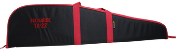 Ruger Embroidered Rifle Case 40" Black/Red Endura - Fits 10/22