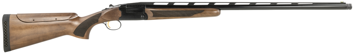 Pointer Sport Trek STTS 12 Gauge 30" 3" 1-Rd Break Open Shotgun - Turkish Walnut, Adj Cheekrest
