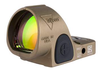 Trijicon SRO1-C 1x 1.0 MOA Red Dot Adjustable LED Reflex Sight - Coyote Brown Anodized
