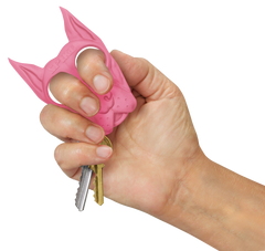 PSP Spike Self Defense Keychain Pink ABS Plastic