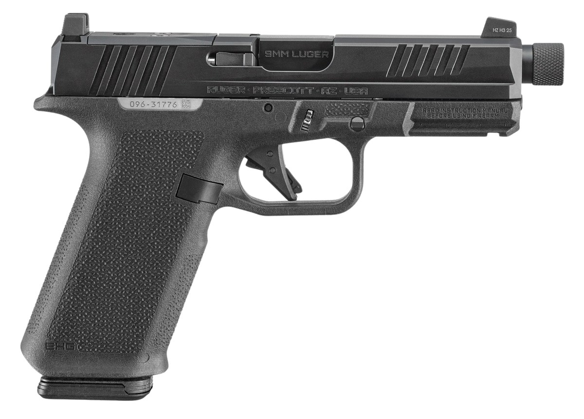 Ruger RXM 9mm Luger 4.50" 17+1 Semi-Auto Pistol - Optic Ready / Threaded Barrel