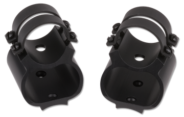 Weaver Mounts 49711 See-Thru Scope Mount/Ring Combo 1" Matte Black - Ruger 10/22