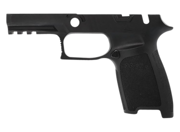 Sig Sauer P320 Carry Grip Module Assembly Large Black Polymer - Manual Safety