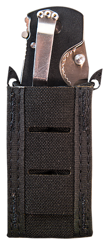 High Speed Gear 41PT00BK TACO Duty Single Pistol Mag Pouch Black Nylon MOLLE 2" Belt
