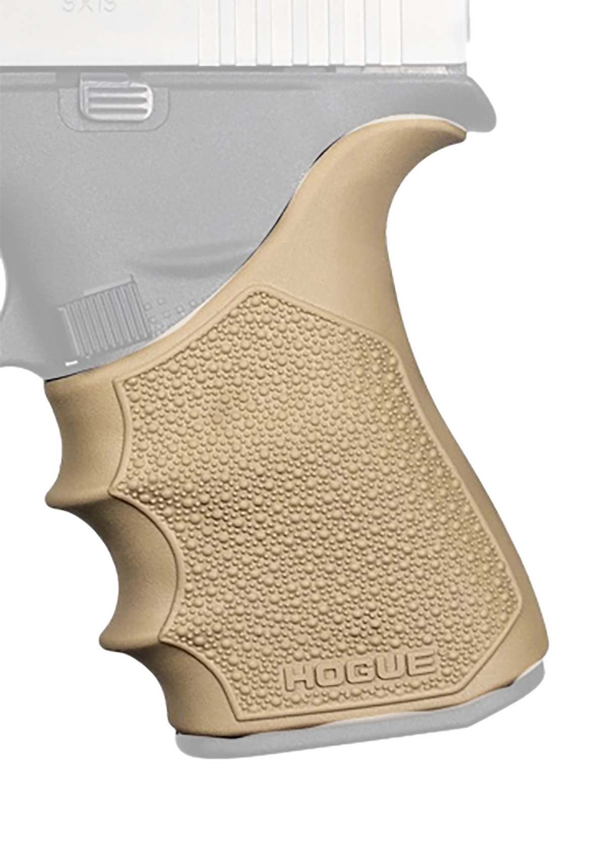 Hogue HandAll Beavertail Grip Sleeve Glock 43X/48 Flat Dark Earth Rubber
