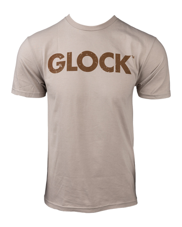 Glock Caliber Tee 2XL Tan T-Shirt
