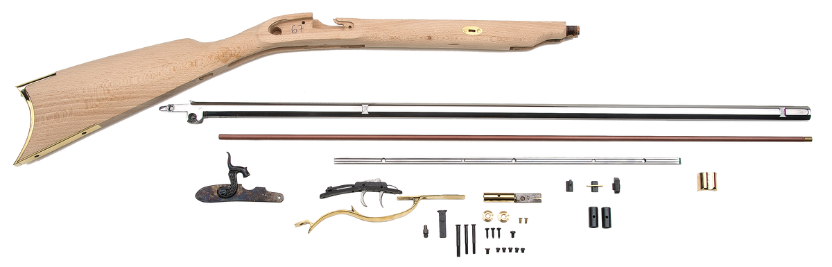 Traditions Crockett .32 Cal Percussion 32" Octagon Barrel Muzzleloader Rifle Kit