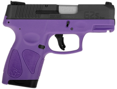 Taurus G2S 9mm Luger 3.26" 7+1 SAO Semi-Auto Pistol - Dark Purple