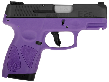 Taurus G2S 9mm Luger 3.26" 7+1 SAO Semi-Auto Pistol - Dark Purple