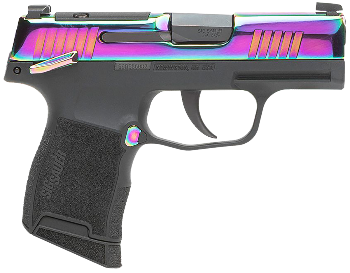 Sig Sauer P365 380 ACP 3.10" 10+1 Semi-Auto Pistol - Rainbow Titanium