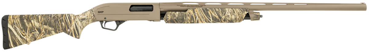 Winchester Guns SXP Hybrid Hunter 12 Gauge 28" 3.5" 4+1 Pump Shotgun - FDE/Realtree Max-7