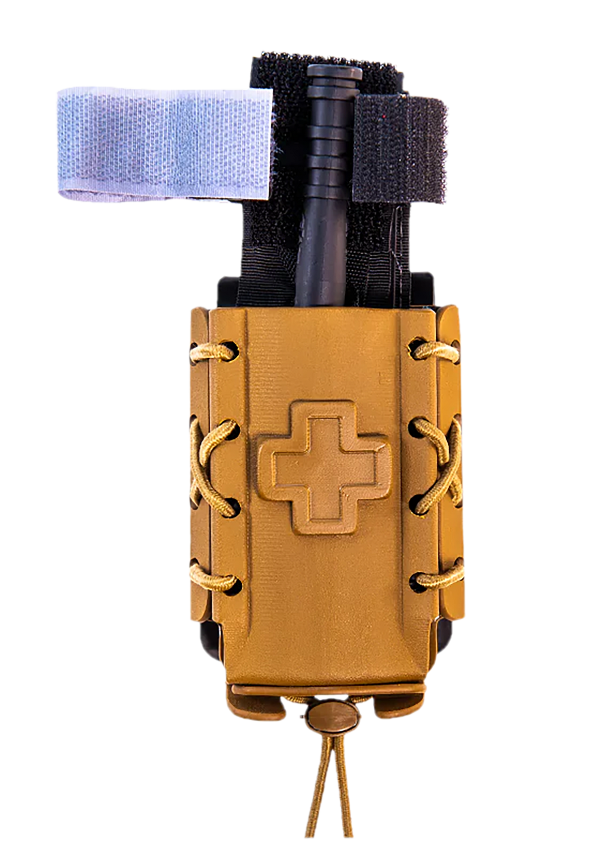 High Speed Gear 11TQK0CB Taco Tourniquet Pouch Coyote Brown Kydex Belt Clip/MOLLE