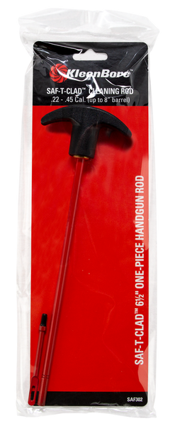 Kleen-Bore SAF-T-CLAD Cleaning Rod .22 - .45 Cal Handgun 6.5" w/Swivel Handle