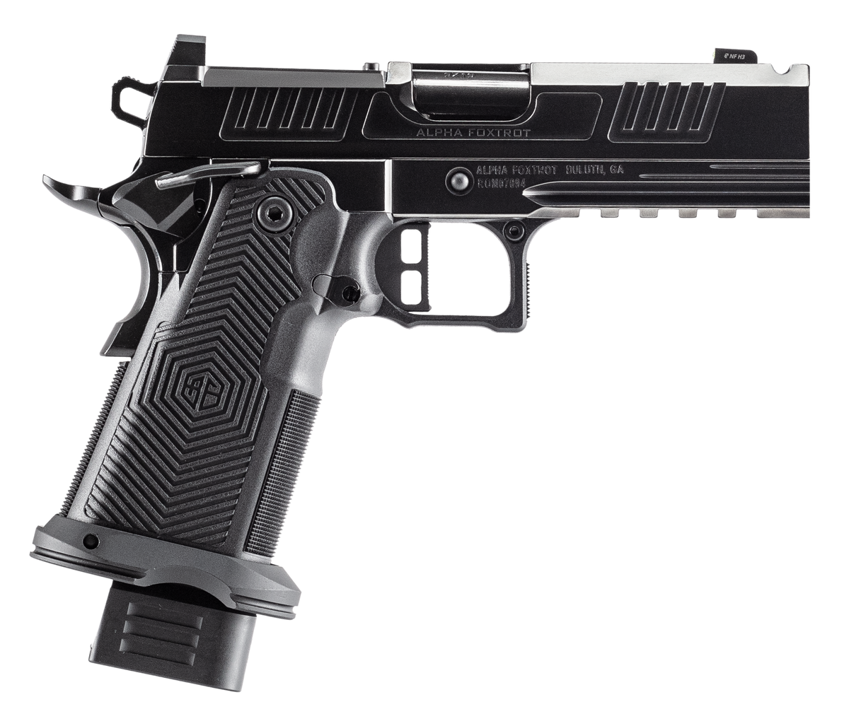 Alpha Foxtrot AF1911 Romulus 9mm Luger 4.25" Semi-Auto Pistol