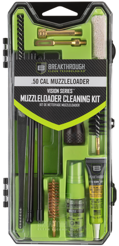 Breakthrough Clean Vision Series .50 Cal Muzzleloader Cleaning Kit - Multi-Color