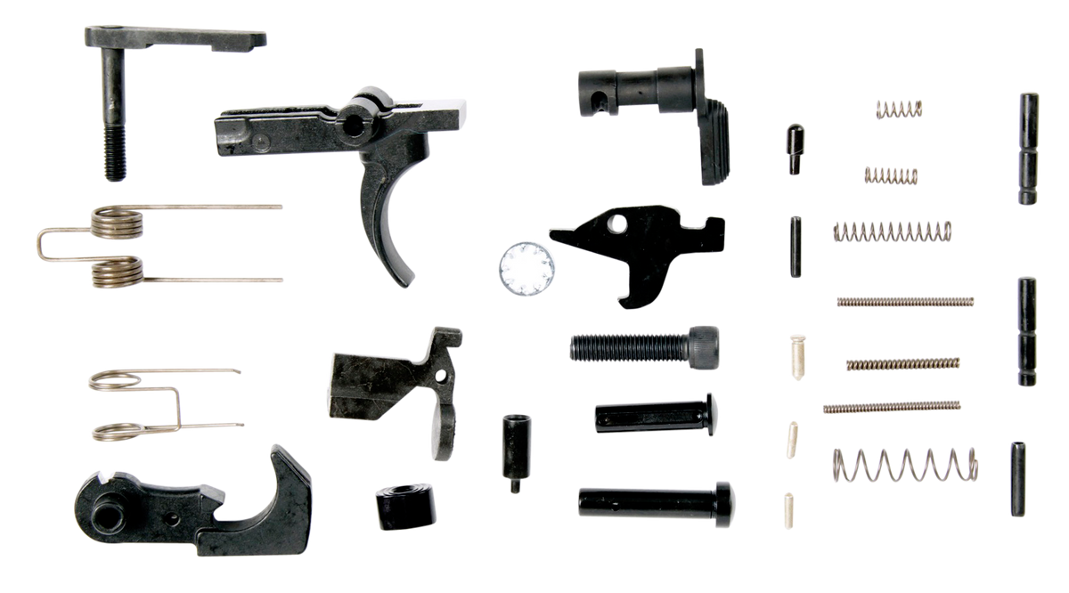 LBE Unlimited AR15LPK AR-15 Lower Parts Kit Black