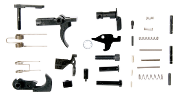 LBE Unlimited AR15LPK AR-15 Lower Parts Kit Black