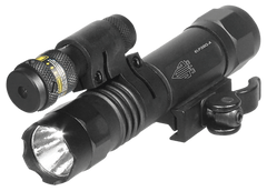 Leapers UTG AccuShot LT-ELP38Q-A 400 Lumens LED Light & Red Laser Combo - QD Picatinny Mount