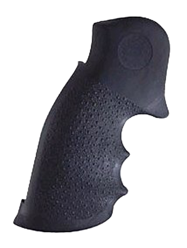 Hogue 66000 Monogrip Finger Grooves Black Rubber Fits Taurus Medium/Large Frame Square Butt