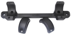 DNZ Game Reaper 1-Piece Scope Mount & Ring Combo 1" Medium Matte Black - Browning A-Bolt/A-Bolt II Long Action