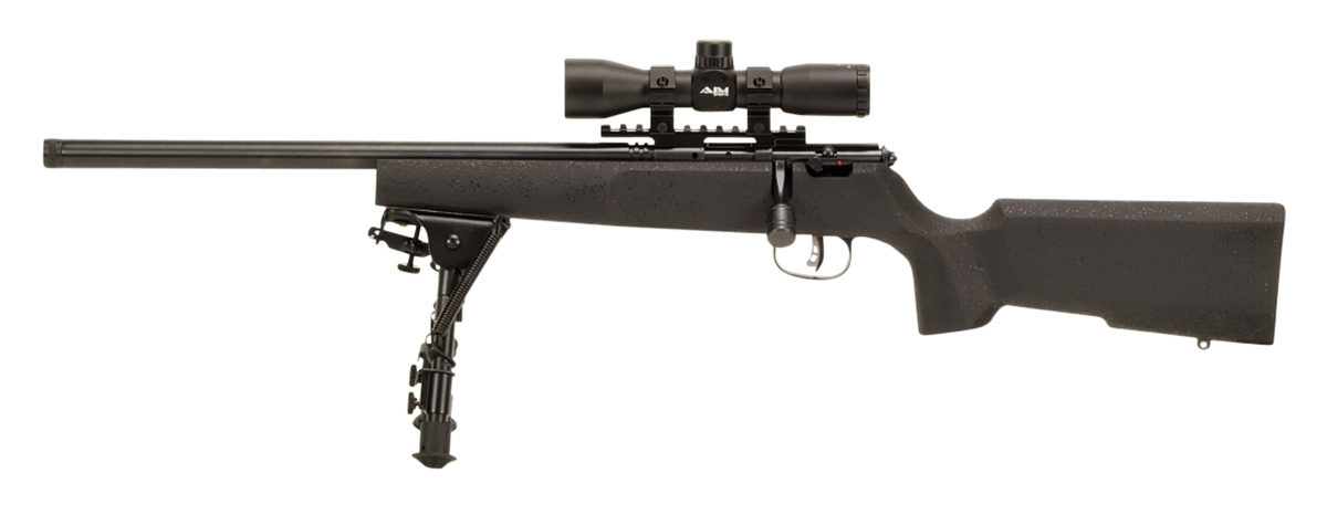 Savage 13836 Rascal Target XP 22 LR 16.13" 1rd Bolt-Action Left Hand Rifle
