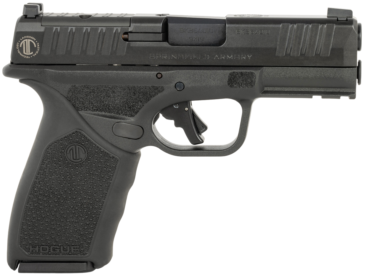 Langdon Tactical Tech Hellcat Pro OSP 9mm Luger 3.70" 15+1 DAO Semi-Auto Pistol - LTT Trigger Job - Black