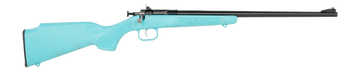 Crickett KSA2346 My First Rifle Gen2 22 LR 16.10" 1-Rd Bolt Action Rifle - Blue/Gold Webbing