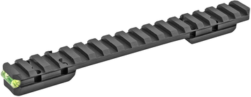 Talley PLM735ACI Picatinny Rail w/Anti-Cant Indicator 20 MOA Black Anodized - Browning X-Bolt Long Action