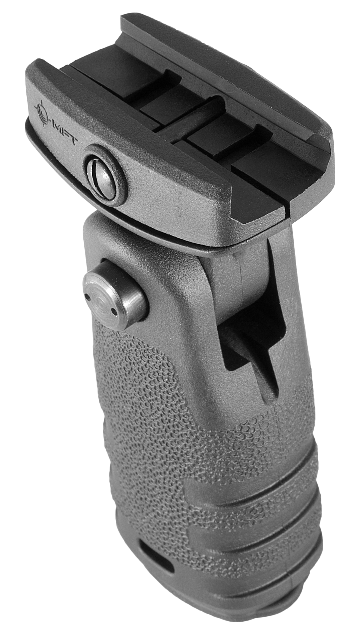 Mission First Tactical RFG React Folding Vertical Grip Polymer Black
