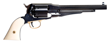 Taylor's & Company 1858 Remington Sodbuster .44 Cal 8" 6-Shot SAO Percussion Revolver - Blued